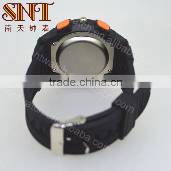New fashion design dual time sport watch ana-digit watch