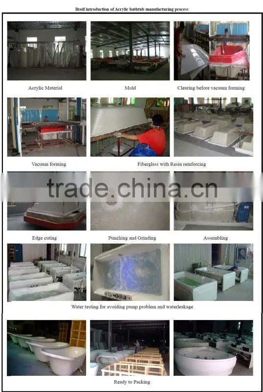 Hydromassage bath tub price
