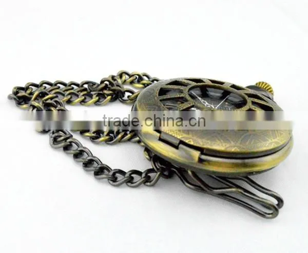 brass bronze mechanical steampunk skeleton automatic mechanical watch