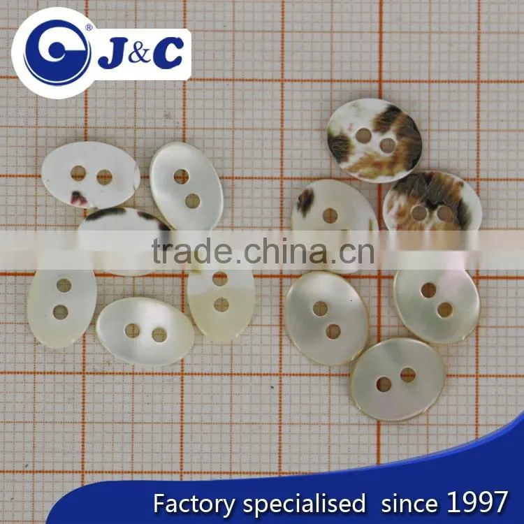 2 holes coloring river shell buttons with logo customize