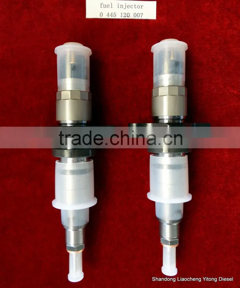 common rail injector 0445120007 for ummins ISBE engine fuel injection 0 445 120 007