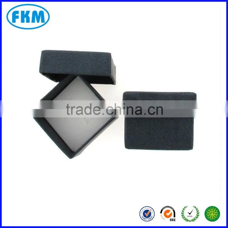art paper grey board/leather/velvet etc. Jewelry Boxes Material ring box