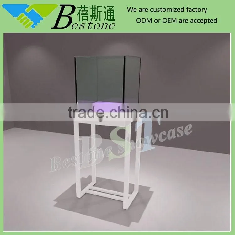 European modern style wooden jewelry exhibition stand design