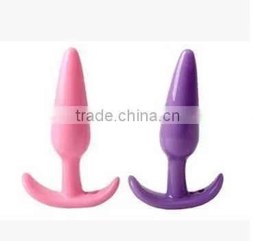 Food Grade Silicone Anal Sex Toys Rabbit Tail Anal Plug