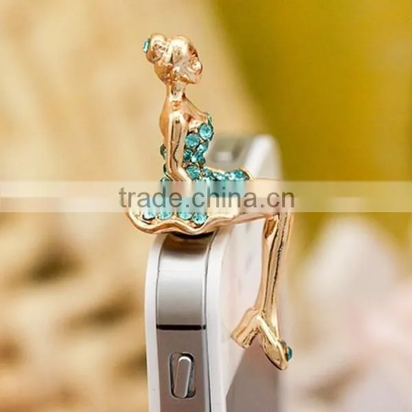 Cute 0.35MM Cat Phone Dust Plugs for iPhone and Samsungs