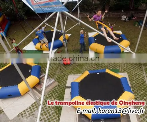 High Jump Bed, Mobile 4 in 1 Bungee Trampoline