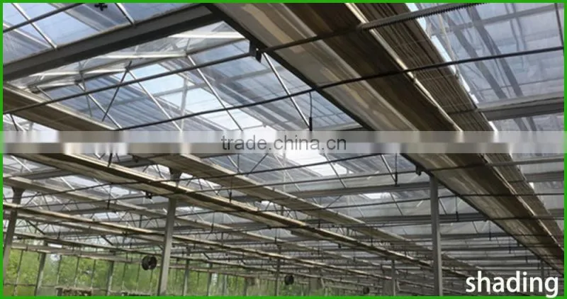 greenhouse outside shading system