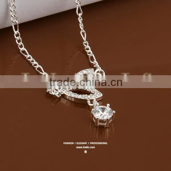 2014 Fancy sterling silver babys diamond anklet