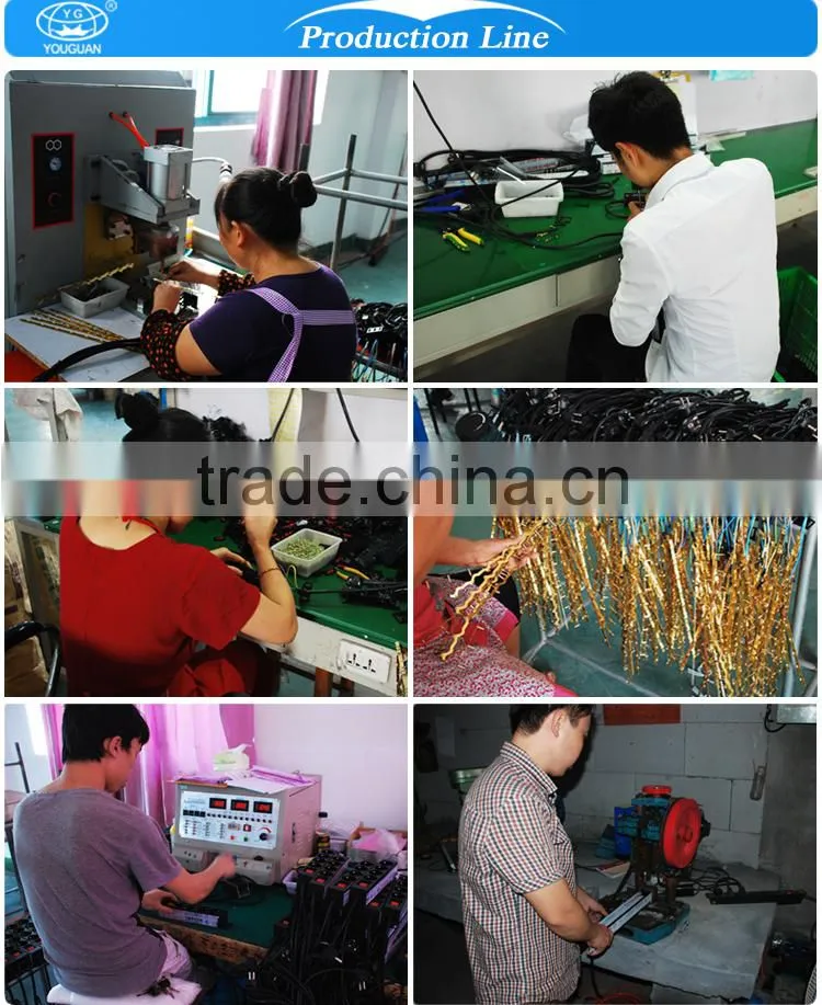 16A 19"1U 6 ways with switch and overload protection Universal type PDU Power Distribution Unit