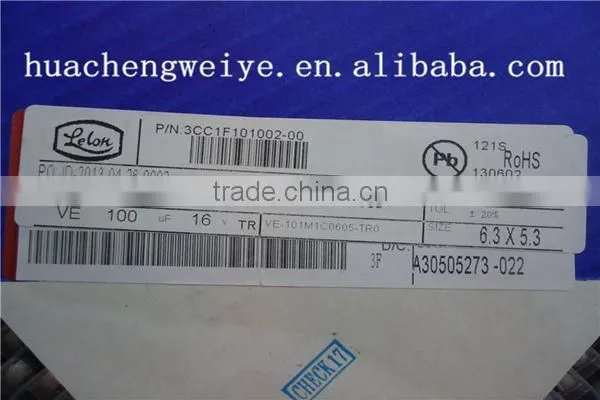 SMD Aluminum electrolytic Capacitors 100uf 16V 6.3*5.3