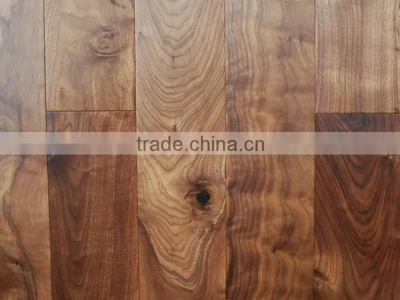 Walnut wood flooring