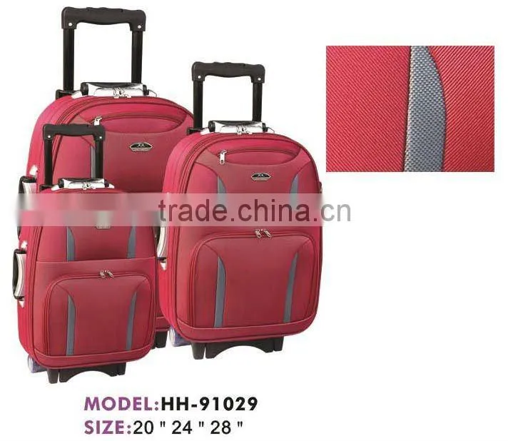 3 pcs set trolley bag