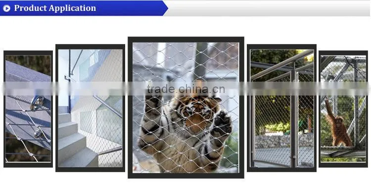 SS Rope Mesh for Stair Balustrade