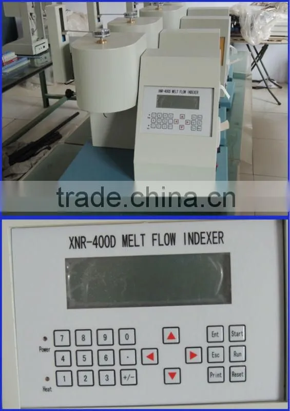 XNR-400D Digital Display Plastic Melt Flow Index Tester/Machine Price Plastic Point load Tester/MFI Testing Equipment/Machine