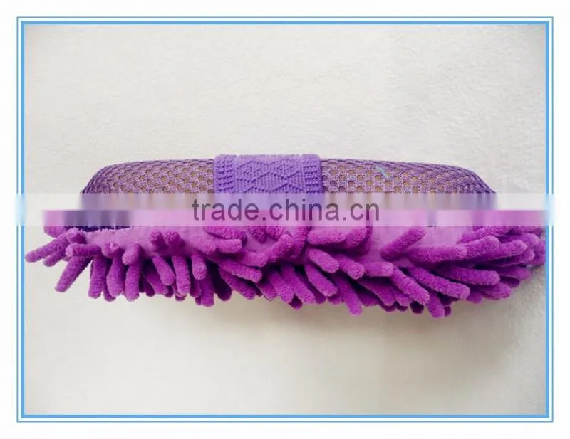 Car Cleaning/Polishing Chenile Sponge Pad/Microfiber Sponge Pad