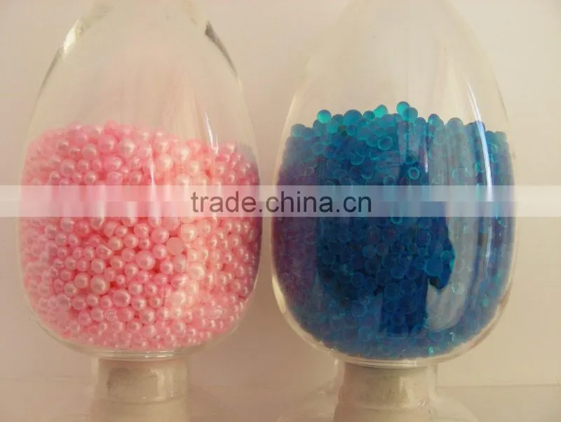 blue and orange silica Gel