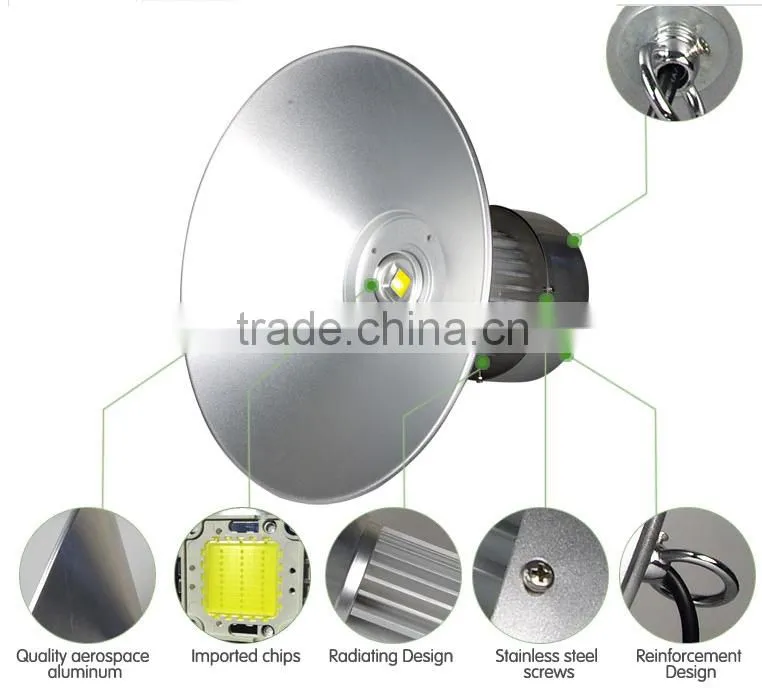 high power led on sales led high bay light 100w led industrial lighting