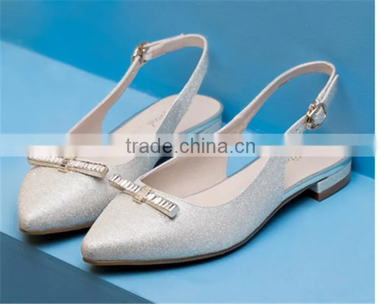 Plastic fashion flat summer sandals 2014 for women latest ladies flat sandals made in China XT-DA0750