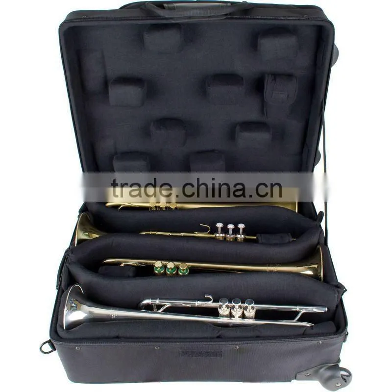 Protec Ipac Quad Trumpet Case Wheeled IP301QWL