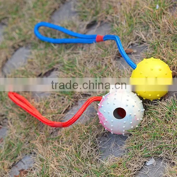 2015 Large Spiky Rubber Exercise Ball for Dogs ~ Everfriend Manufactory