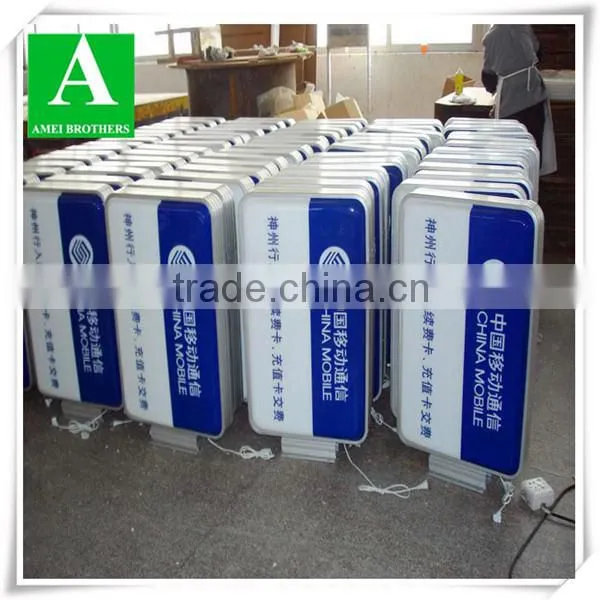 Led light box vacuum thermoformed PMMA design