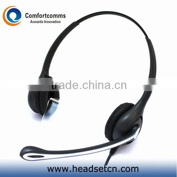 Super lightweight call center USB headset with volume control HSM-602FPQDUSBC