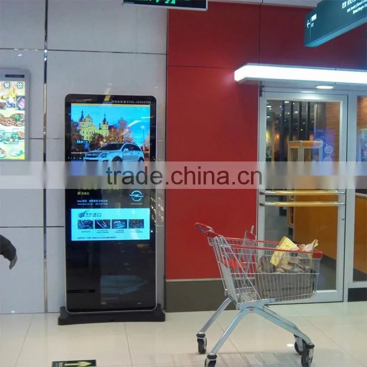 Promotion 46 inch indoor floor stand digital signage player