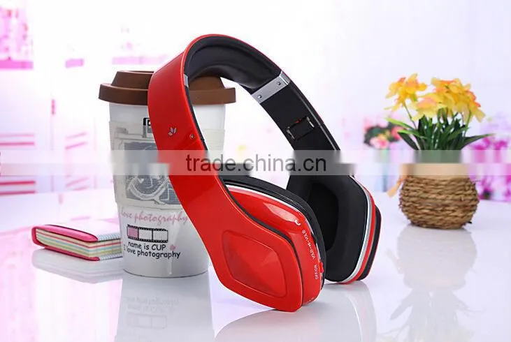 smart headphones with bluetooth and micro sd card slot & fm stereo bluetooth headphones/headset