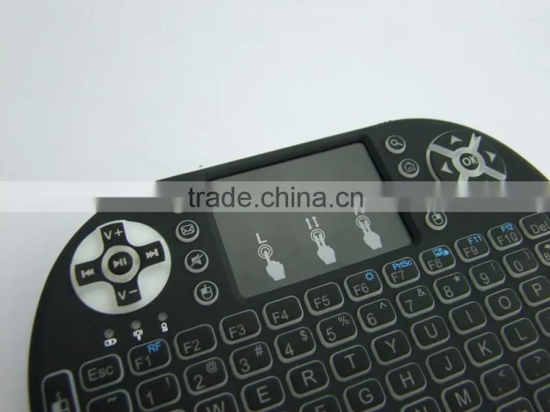 Wireless USB LED Backlit Keyboard for TV Box Computer