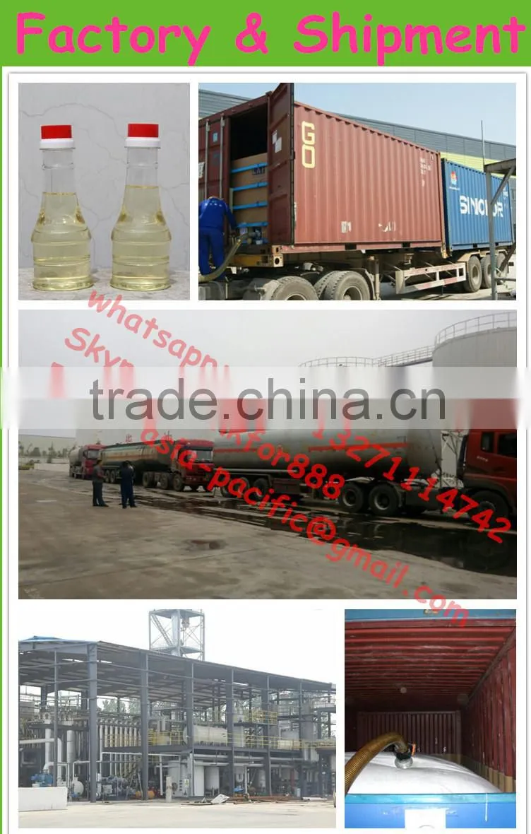 Professional large supply biodiesel EN14241 from palm oil waste cooking oil