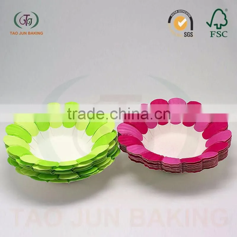 Petal Design Paper Cake Wrapper Tool/ Cupcake& Candy Container/ Food Decoration