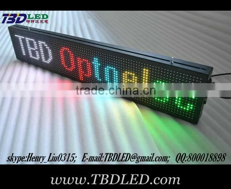 Best image programmable 16 dots full color led sign board