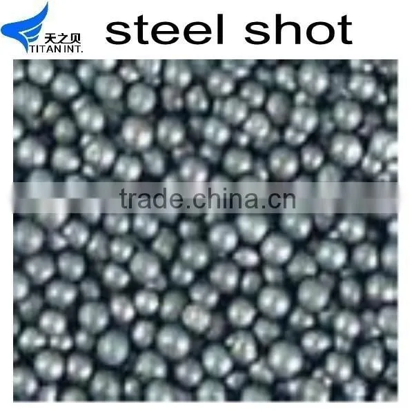 Titan Metal abrasive steel shot S230 abrasive materials abrasive Hardness cast steel shot best on sale made in china