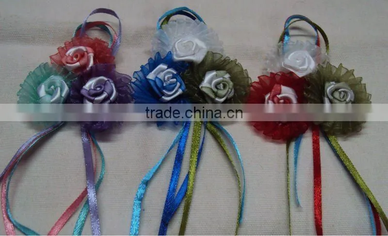 Decorative handmade flowers