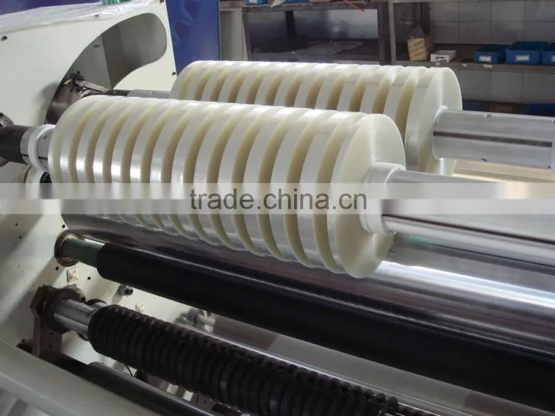 Plastic Film Slitting and Rewinding Machine