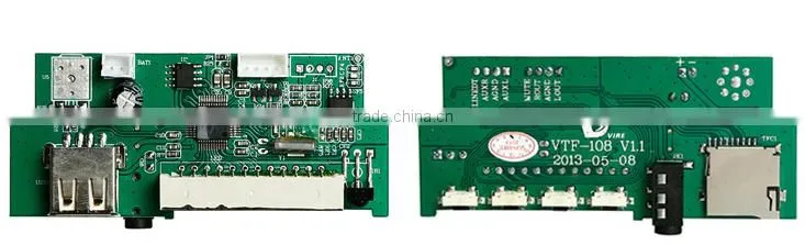 fm mp3 usb sd aux auido decoder board