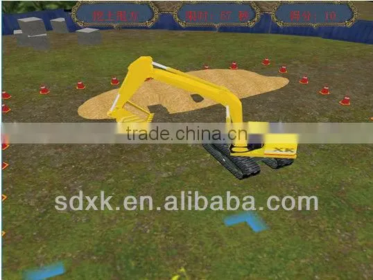 Excavator simulator Construction machine operation training kit XK-EVST1 Excavator virtual simulation training system
