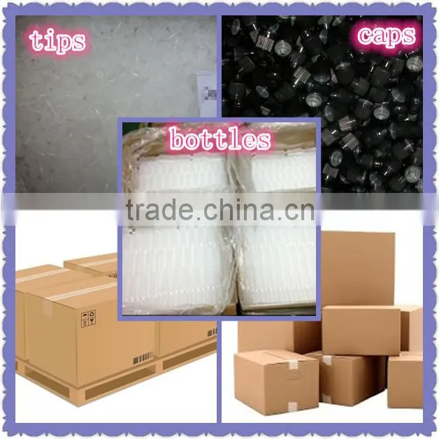 Best selling 2oz clear pet plastic bottles with twist cap