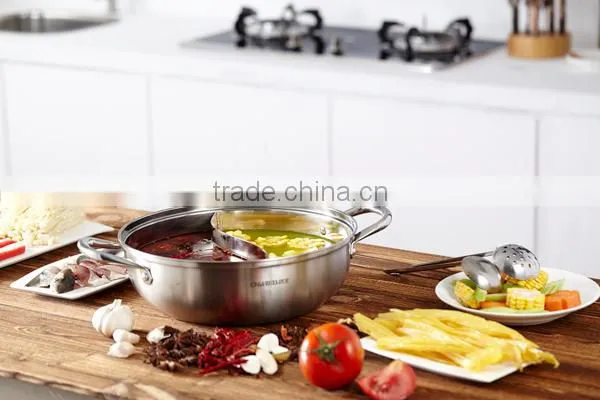 S shape China Guangdong chafing dish