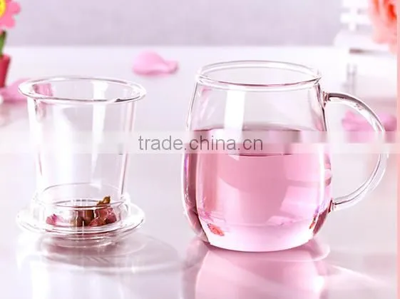 wholesale cheap glass turkish cup with handle