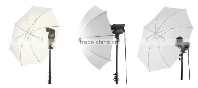 33" Studio Strobe Flash Light Reflector White Umbrella