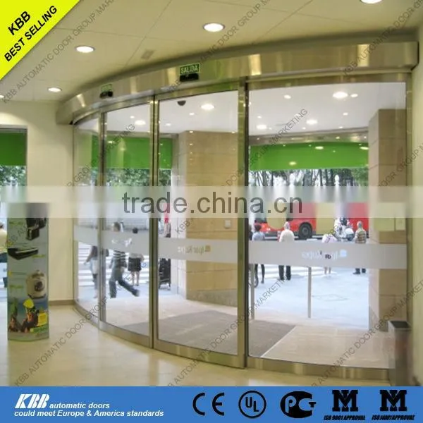 curved sliding door operator