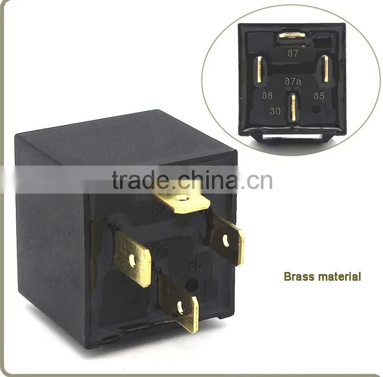 Water-proof SPST relay 12v 24v 40a normal open relay