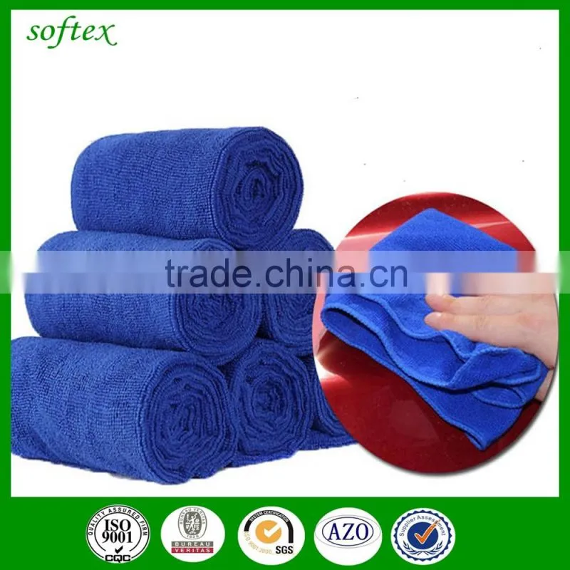 Super Soft Top Quality Home House cheap and best blue car drying towel