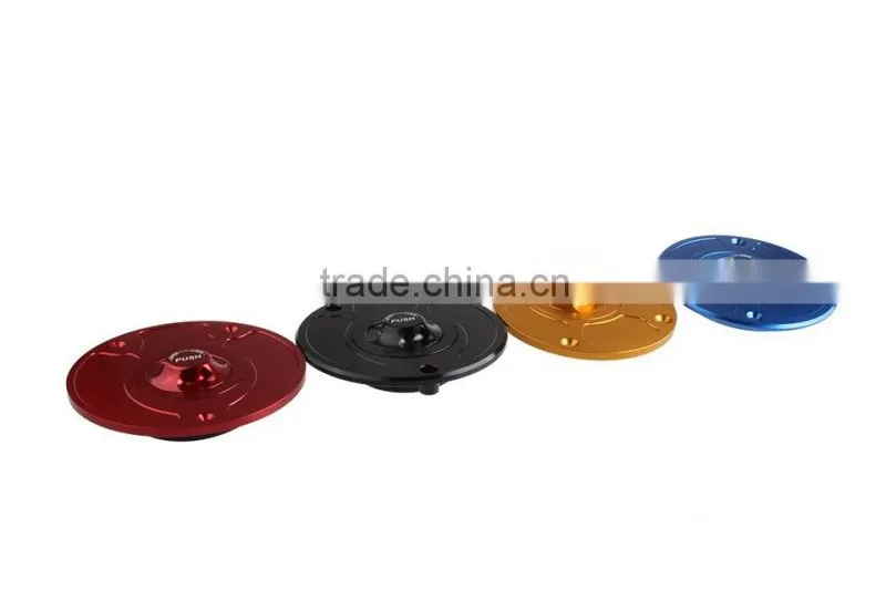 Soto Racing - Motorcycle New CNC Aluminum Fuel Gas CAPS Tank Cap tanks Cover With Rapid Locking For yamaha R6 R1 FZ-6 FZ-1 FZR10