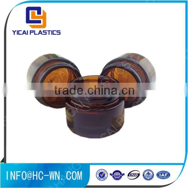 Cosmetic good quality colorful small glass jars