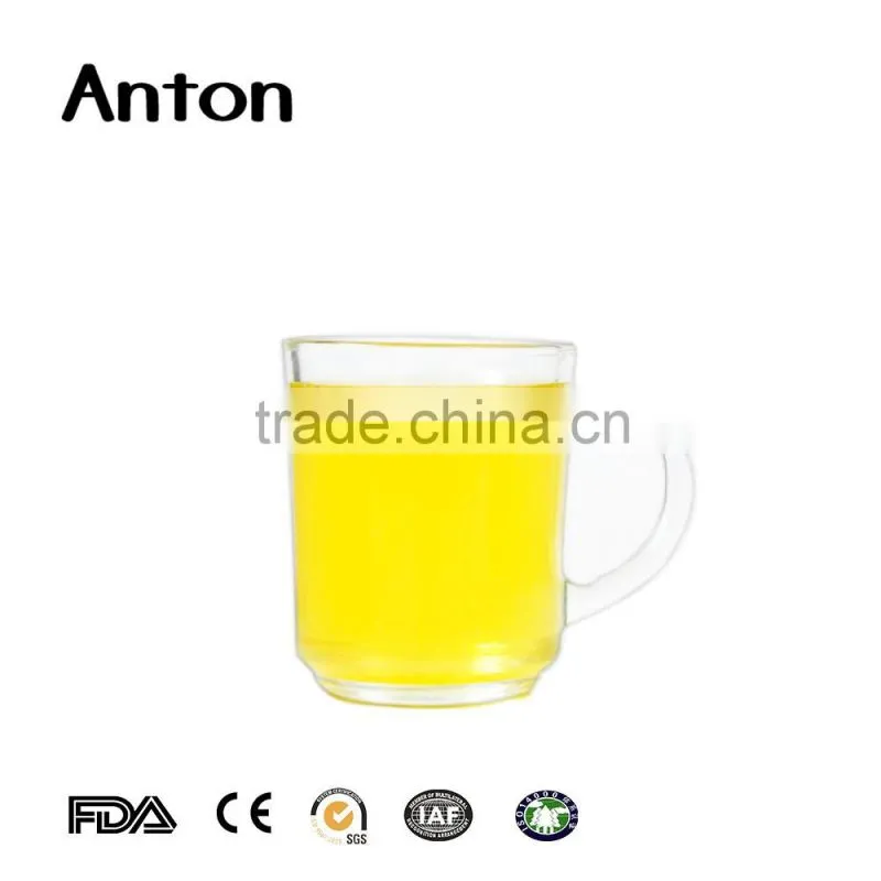8oz 2016 newest style glass cup Hot sell glass cup bottle frost glass bottle