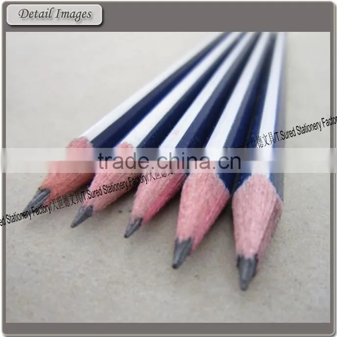 7 Inches Wooden HB Pencil With Rubber In Bulk