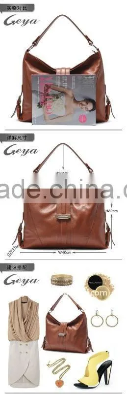 Stock ! 2012 Name Brand China NEWEST and FASHION hot sales Brand ladies leather handbags