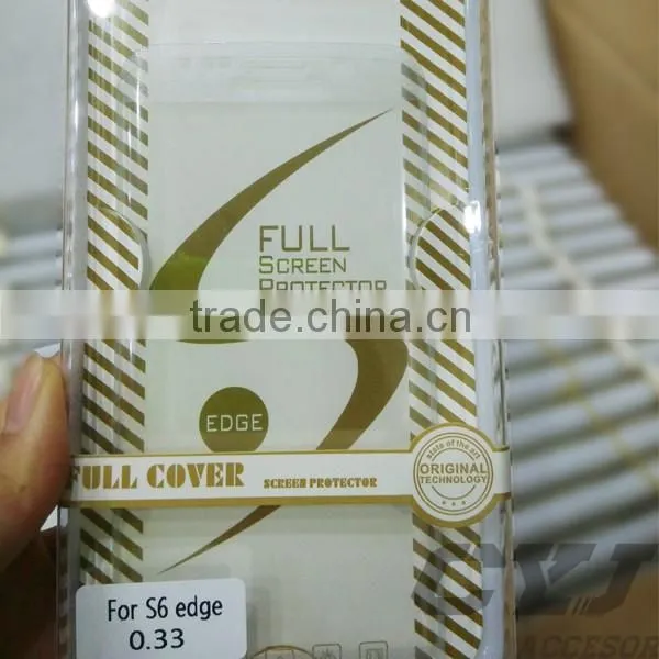 new mobile phone tempered glass film for S7